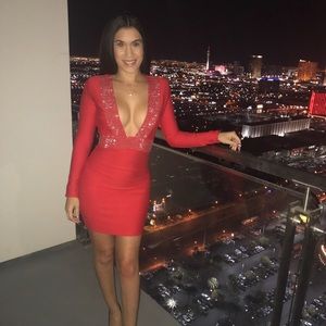 Red dress